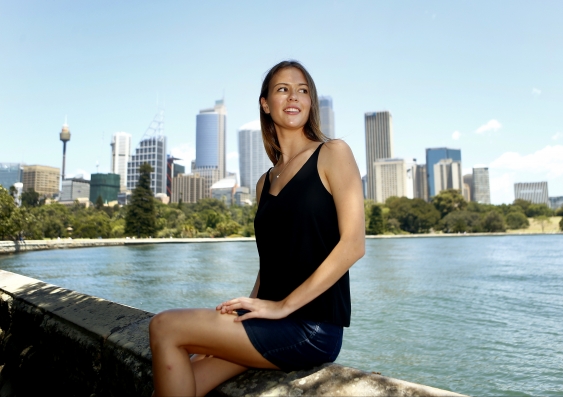 UNSW student Gemma Eagle wants to help plan a growing Sydney. Photo: Fairfax Photos/ Daniel Munoz