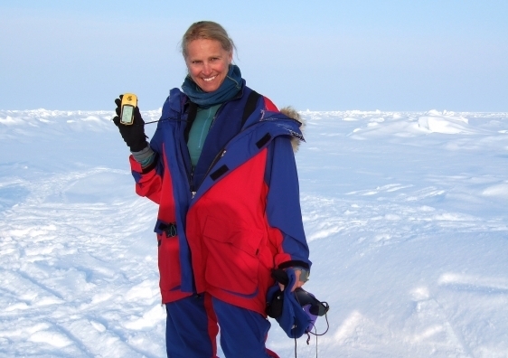 Rosemary Rayfuse, pictured at the North Pole, has been appointed the new Kerstin Hesselgrens Visiting Professor.