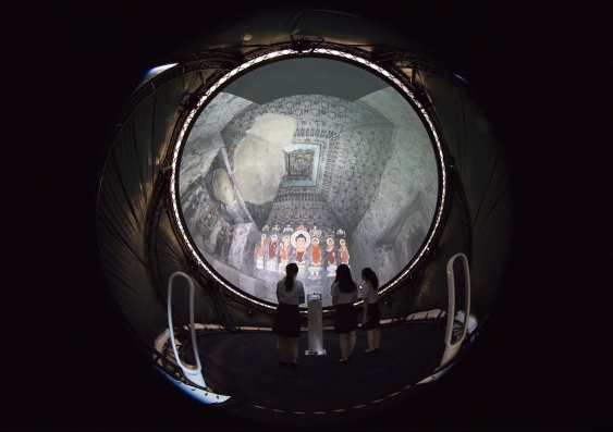 The dome's immersive environment encourages a kind of “sensorial and experiential enquiry”. Photo: supplied