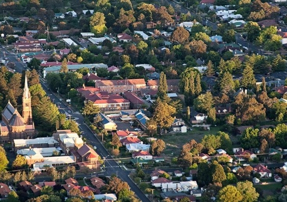 The city of Armidale in northern NSW.