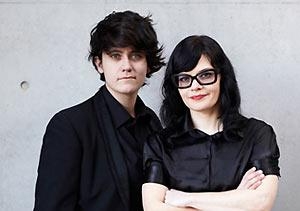 Art Month co-directors Alexandra Clapham (left) and Penelope Benton