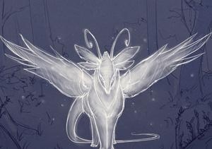 Screenshot of The Butterfly Dragon, image courtesy of the artist
