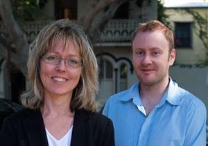 Karin Watson and Simon McIntyre