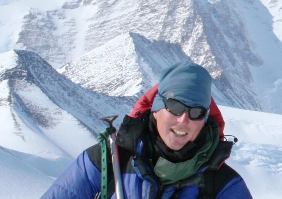 Chris Fogwill in Antarctica