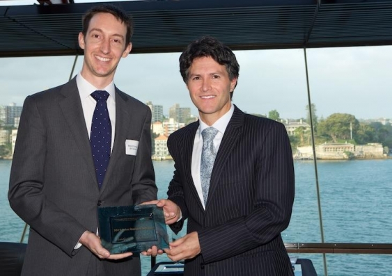 Brent O'Carrigan and Victor Dominello, NSW Assistant Minister for Education