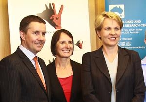 Practical outcomes ... Minister Butler, Prof Teesson and Minister Plibersek