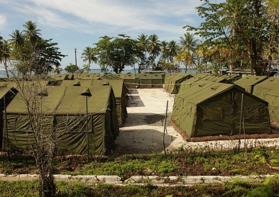 Manus Island detention centre. Image: DIAC.