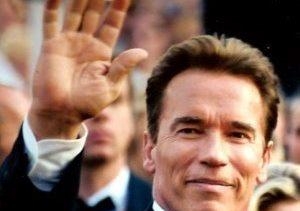 Actor and politician, Arnold Schwarzenegger