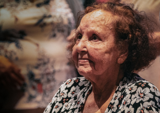 Aunty Esme was a descendent of the Timbery family of the La Perouse area. Photo: UNSW.