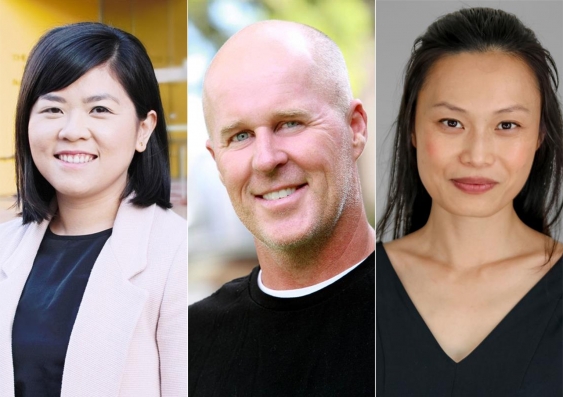 From left to right: Scientia Associate Professor Rona Chandrawati, Scientia Professor Matthew England and Associate Professor Emily Wong have been recognised with 2023 honors for their contributions to science. Photos: Australian Academy of Science
