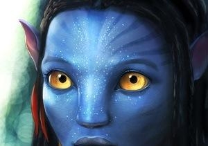 An image from the science fiction movie Avatar