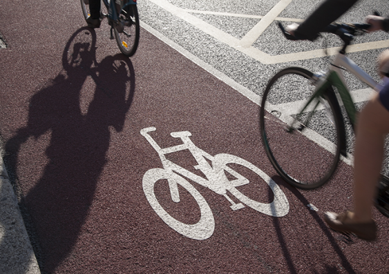 Things like signage and route marking to help publicise active transport as a viable alternative is critical says Associate Professor Julie Hatfield. Photo: Shutterstock