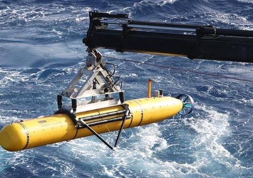 The Bluefin-21 underwater search probe. Image: EPA/Bradley Darvill/Australian Defence Department