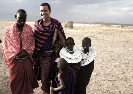 Corrin Varady, joint winner of the Young Alumni Award, founded the World Youth Education Trust – a charity for the education of former child soldiers and disadvantaged youth in East Africa.