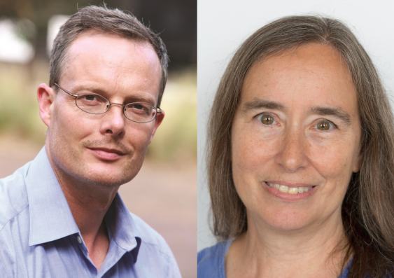 Professors Andrew Pitman and Susan Coppersmith have been announced as new members of the Australian Academy of Science. Photo: UNSW