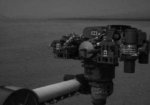 Curiosity on Mars (photo: NASA)