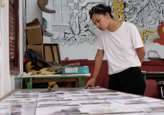 UNSW Built Environment student Diana Espiritu spent her summer collaborating on a festival with an arts-based NGO in Cambodia. Photo: Diana Espiritu.