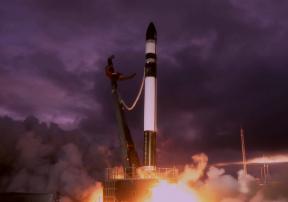The launch took place on New Zealand’s Māhia Peninsula. Photo: RocketLab