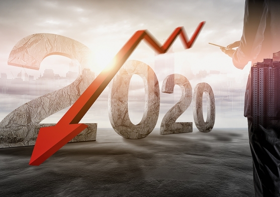 Weak consumer spending, poor consumer confidence, and weak GDP growth is being predicted for the start of 2020. Image from Shutterstock