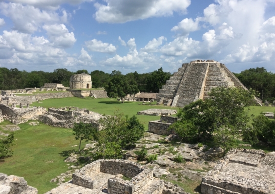A new study shows warfare, collapse and abandonment at Mayapan were exacerbated by drought. Photo: Bradley Russell, author provided.