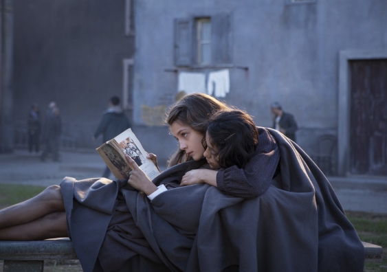 Lila, played by Ludovica Nasti (right) in the HBO production of Elena Ferrante’s My Beautiful Friend. Photo: Eduardo Castaldo/HBO
