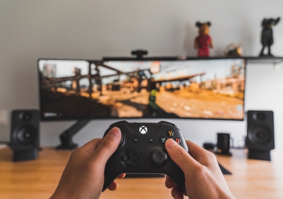 Violent video games are one of the most popular genres with gamers of all ages. Photo: Unsplash.