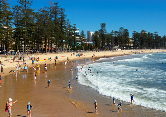 Since the project's start on the Northern Beaches of Sydney in 2017, CoastSnap stations have been rolled out all around the world. Image: Getty Images/Oliver Strewe