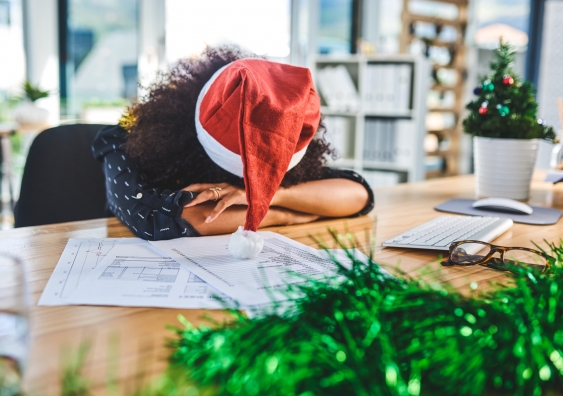 Are you feeling overworked in the lead up to the holidays? Photo: Getty