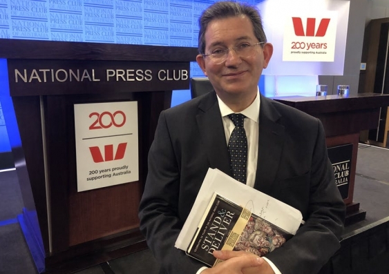 UNSW Sydney Vice-Chancellor and President Professor Ian Jacobs at the National Press Club.