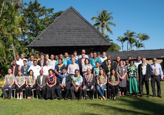 In collaboration for community development: Participants at the symposium in Nadi, Fiji.