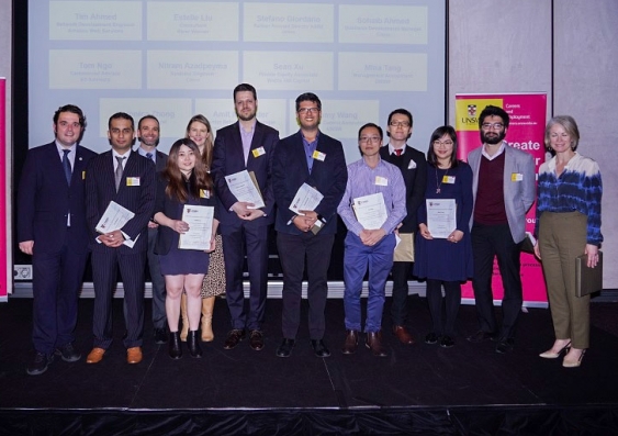 A group of Alumni Champions were named as part of the UNSW Professional Development Program's 10-year anniversary celebrations.
