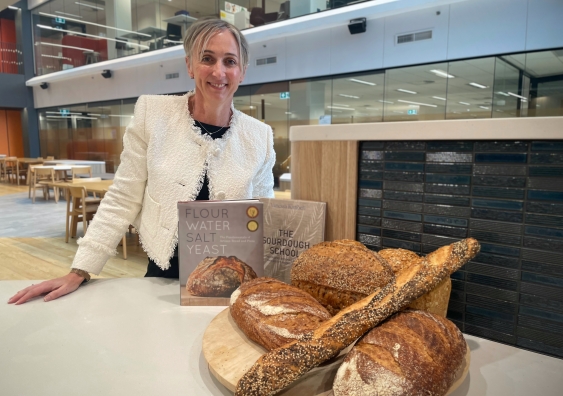 Associate Professor Sara Grafenauer studied the ingredient lists, nutritional information and on-pack claims of bread products sold in Sydney supermarkets. Photo: UNSW.