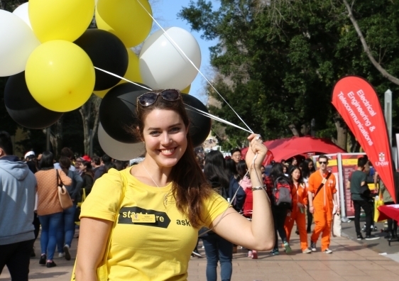 There will be plenty of student ambassadors on hand to answer your questions. Photo: UNSW