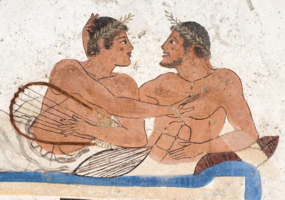 Ancient Greek Fresco. Image: iStock