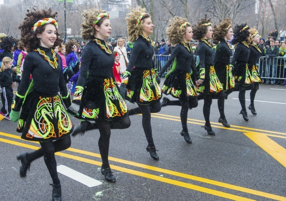 Chicago St Patrick's Day parade. Image: iStock