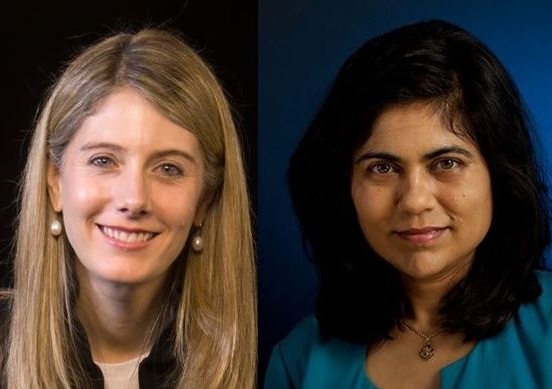 Scientia Professors Jane McAdam (left) and Veena Sahajwalla were category winners at the 100 Women of Influence Awards.