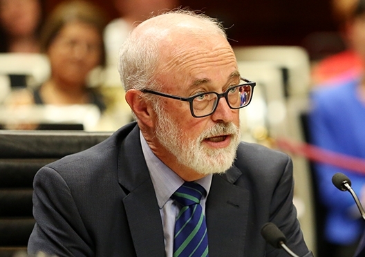 NSW Council for Intellectual Disability advocate Jim Simpson, who is calling for a federal government inquiry into the health status of the people with intellectually disability.