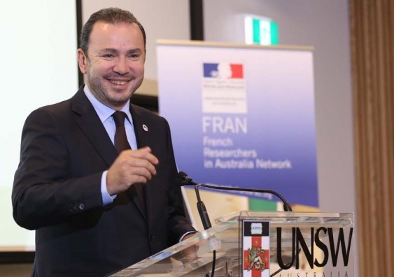 France's Ambassador to Australia, His Excellency Mr Christophe Lecourtier. (Photo: Grant Turner,/Mediakoo)