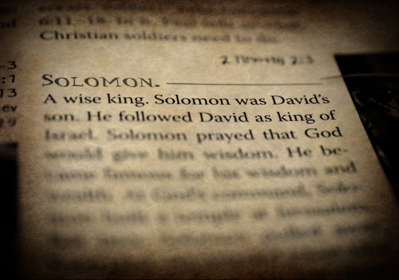 It turns out 'implementation theory' dates all the way back to the story of King Solomon. Photo: Jennifer Wallace/Shutterstock.