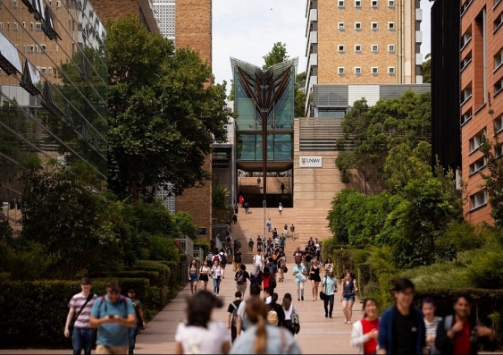Over the past four years UNSW Sydney has risen 25 places in the THE World University Rankings. Photo: Louise Reily.