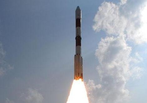Blast off of the Mars Orbiter Mission. Photo Indian Space Research Organisation