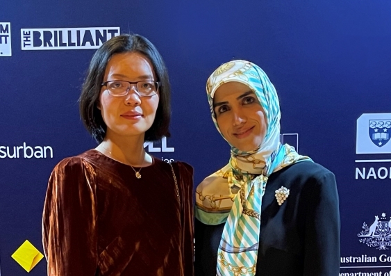 Associate Professors Yang Song and Fatemeh Vafaee were recognised for their pioneering work in artificial intelligence. Photo: UNSW Sydney
