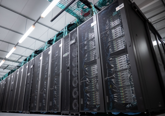 The National Computational Infrastructure’s newest supercomputer, Gadi.