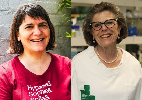 Professors Catherine Greenhill and Michelle Haber have been announced as new members of the Australian Academy of Science. Photo: UNSW.