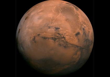 The planet Mars Image: NASA