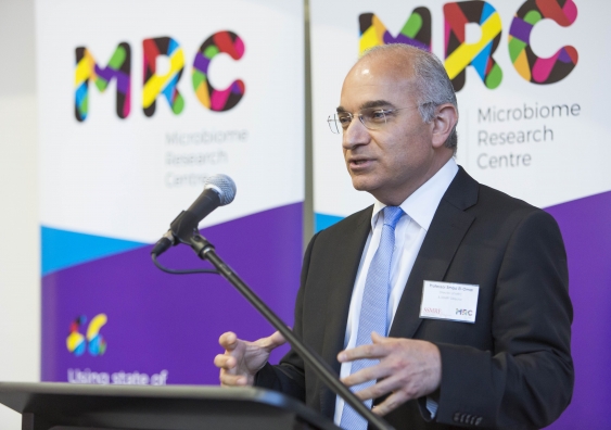 Emad El-Omar, Professor of Medicine at the St George and Sutherland Clinical School, UNSW Sydney, and the Director of the Microbiome Research Centre. Photo: Supplied
