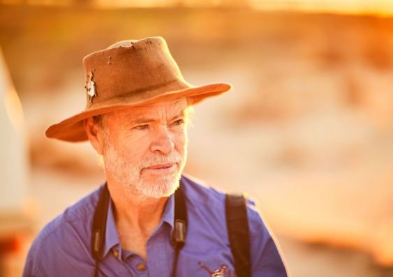 Professor Richard Kingsford has worked extensively across the wetlands and rivers of the Murray-Darling and Lake Eyre Basins. Photo: UNSW Sydney.