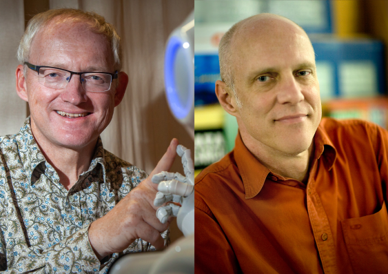 Scientia Professor Toby Walsh and Professor Charles C. Sorrell have been named Fellows of the Society in 2021. Photo: UNSW