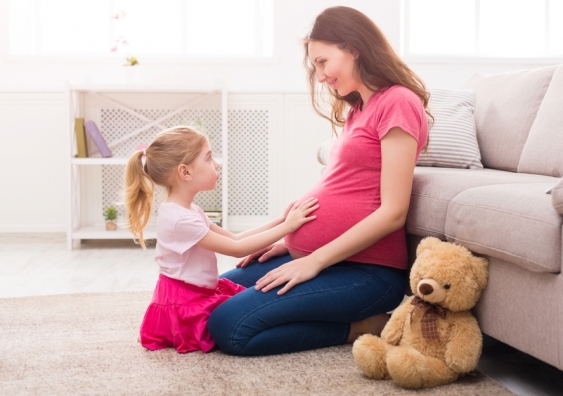 It’s still unclear whether a shorter or longer gap between pregnancies increases the risk of complications in the next pregnancy. Image from Shutterstock