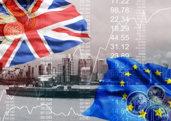 Some experts believe leaving the European Union without a divorce deal could plunge Britain into its deepest recession in nearly a century. Image from Shutterstock